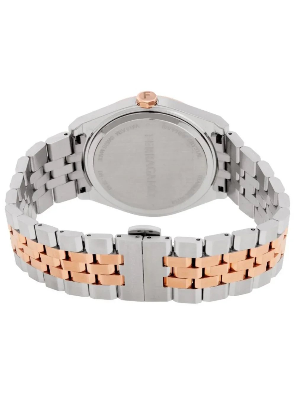 NWT Ferragamo Vega Quartz Black Dial Men's Watch
